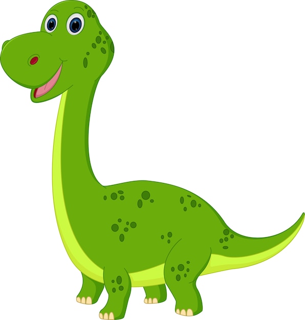 Cute dinosaur cartoon