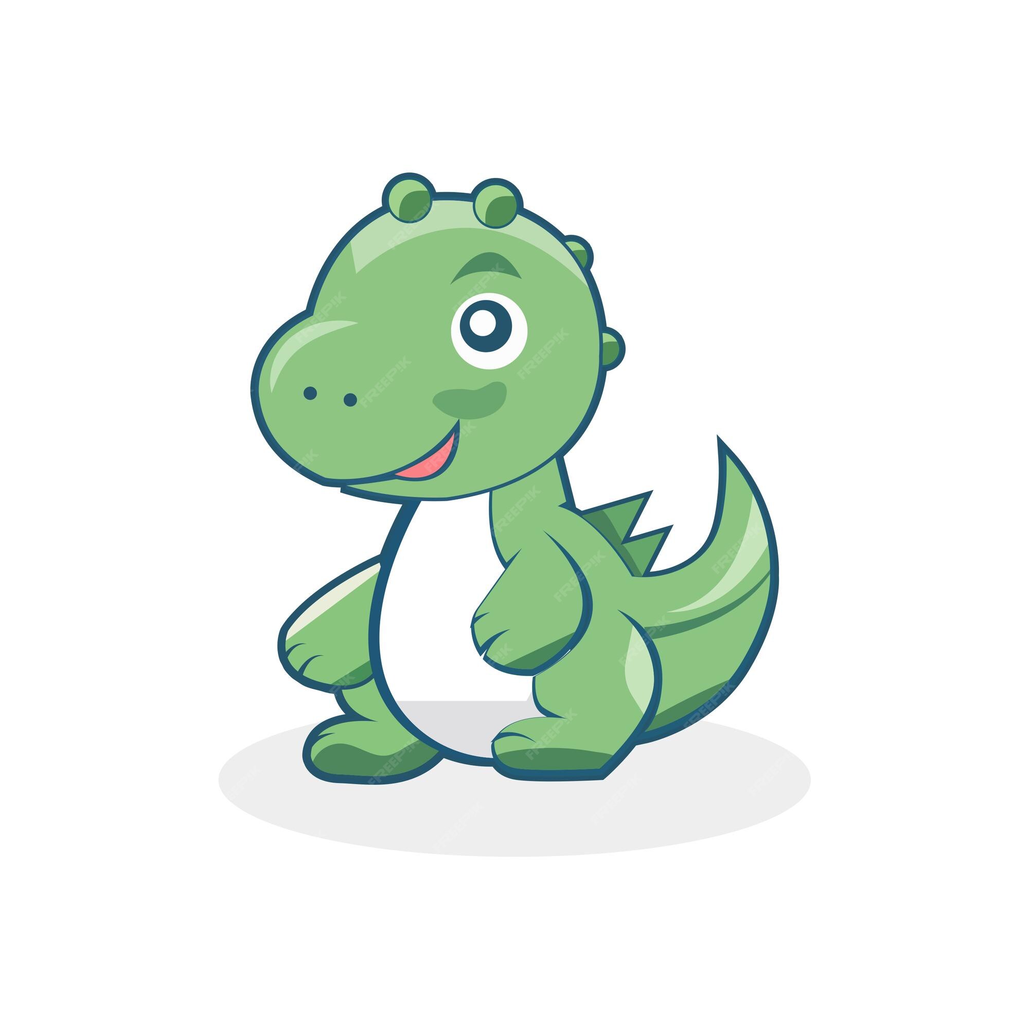 Premium Vector  Cute dino for your design project