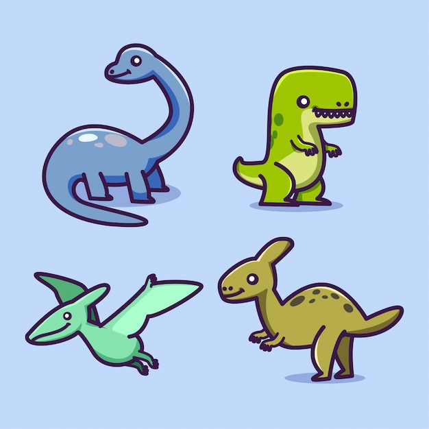 Cute Dinosaur  Illustrations