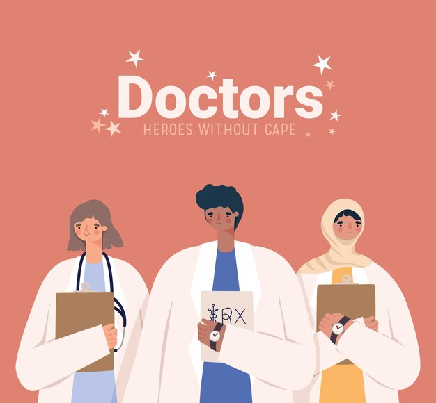 Cute doctors design