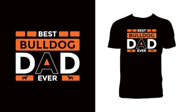 Cute Dog Typography T Shirt Design.