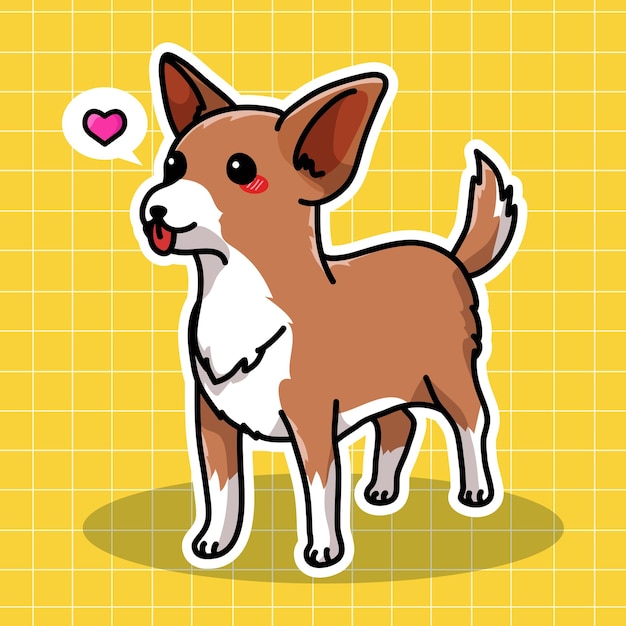 Premium Vector | Cute dog vector illustration