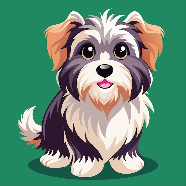 cute dog vector