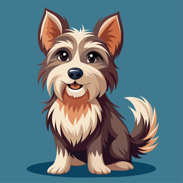 cute dog vector