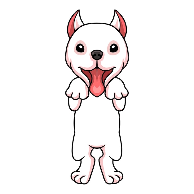 かわいいドゴ アルヘンティーノ犬漫画
