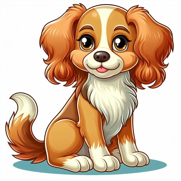 Cute Dogs Vector cartoon illustratie