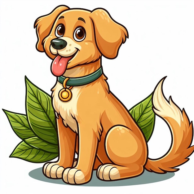 Cute Dogs Vector cartoon illustratie