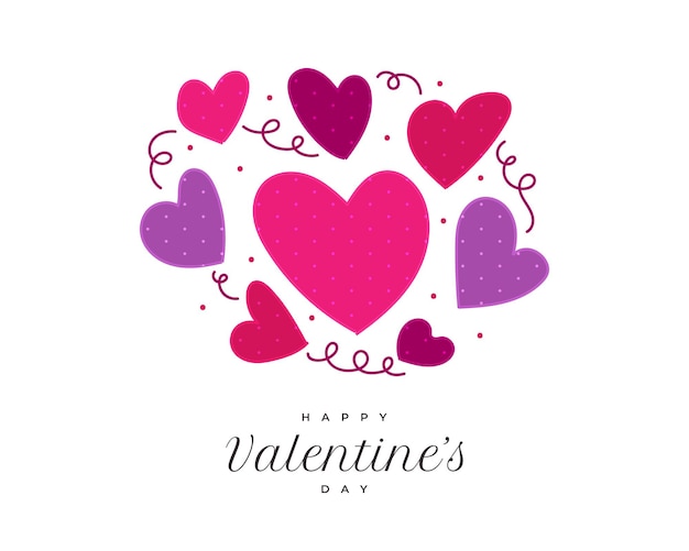 귀여운 낙서 심장 그림 흰색 배경에 고립입니다. 발렌타인 요소에 대한 심장 기호입니다. 벽지, 전단지, 초대장, 포스터, 브로셔, 배너 또는 엽서에 대한 발렌타인 데이 배경