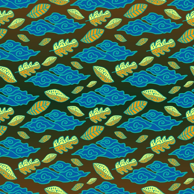 Cute drawing seamless pattern 