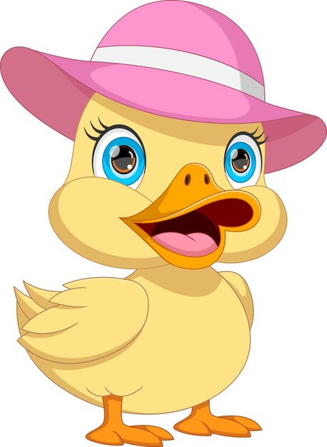 Duck A Hat Vectors & Illustrations for Free Download
