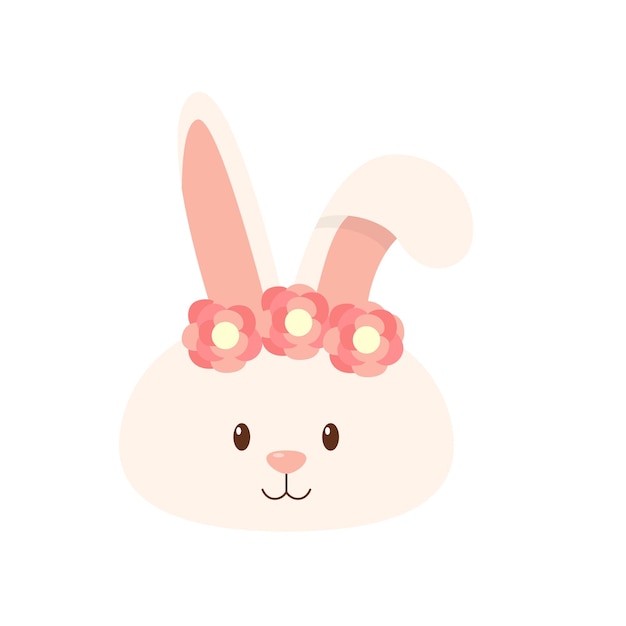 Cute Easter Bunny Illustration