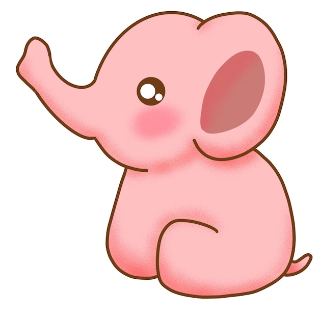 Cute Elephant Illustration