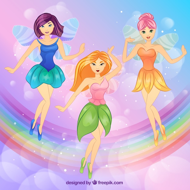 Cute fairies design