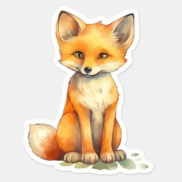 cute fox artwork