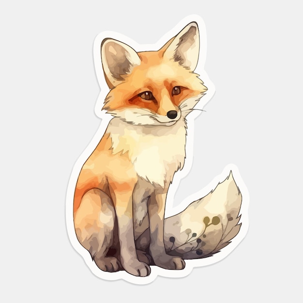 cute fox artwork