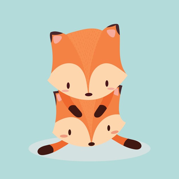 Cute fox