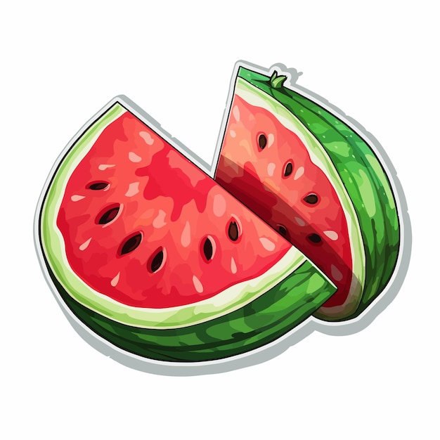 cute fruit sticker