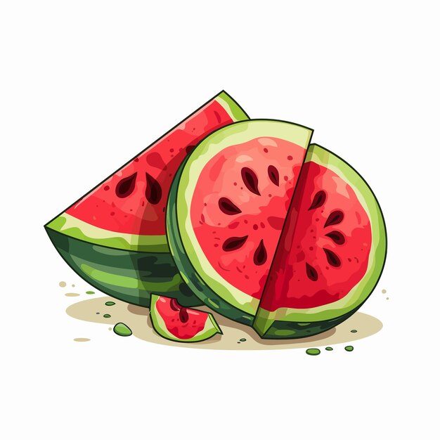 cute fruit sticker