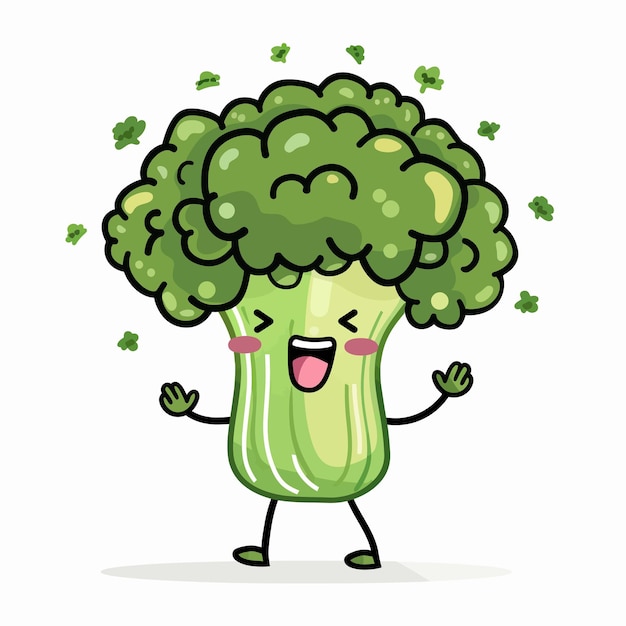 Cute_funny_broccoli_walking_singing_character