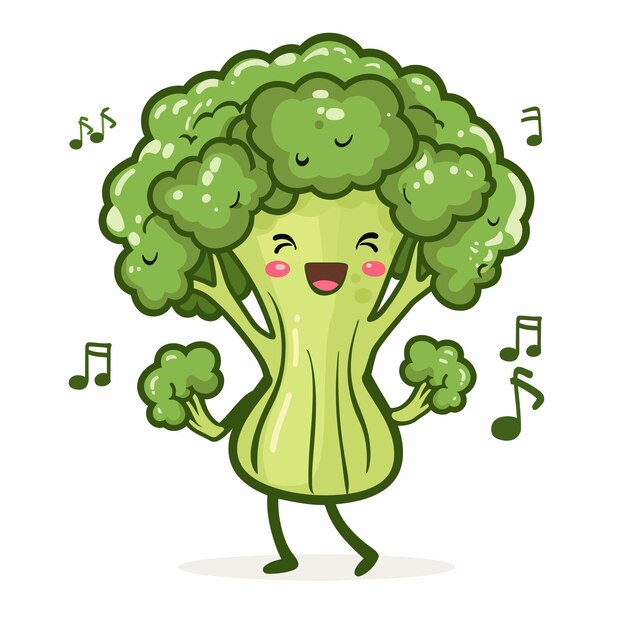 Cute_funny_broccoli_walking_singing_character