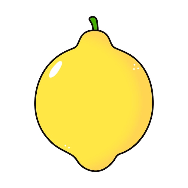 Cute funny Lemon icon