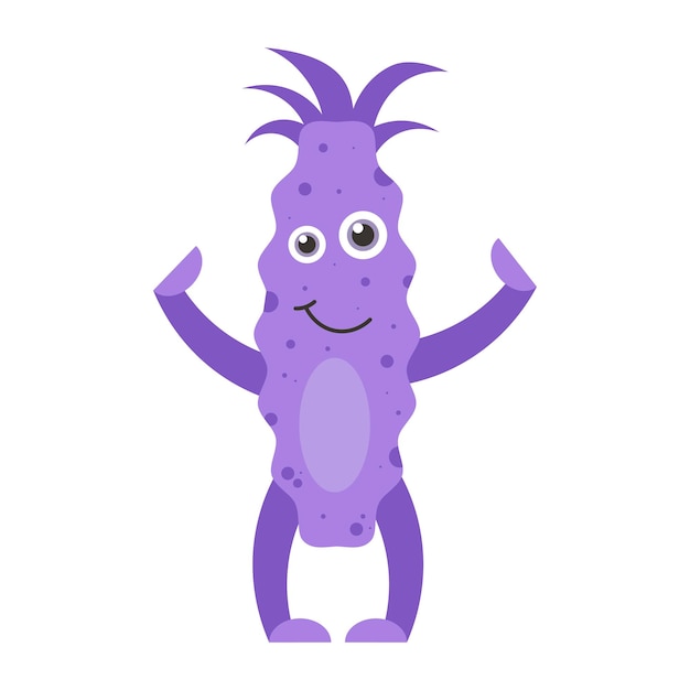 Cute funny monster vector illustration