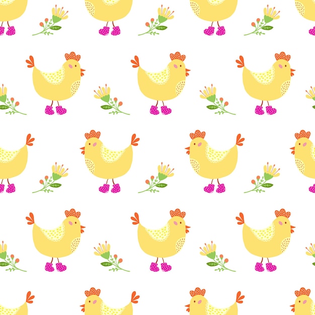 Cute funny seamless pattern with summer cloud Beautiful romantic summer background