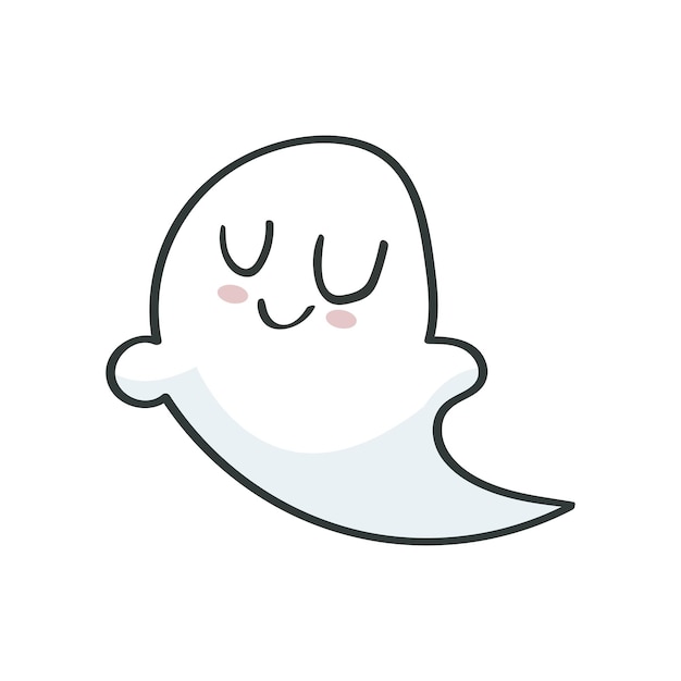 Cute Ghost Rubber