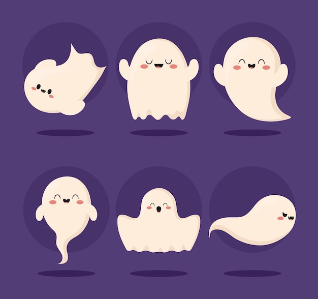 Cute ghosts bundle