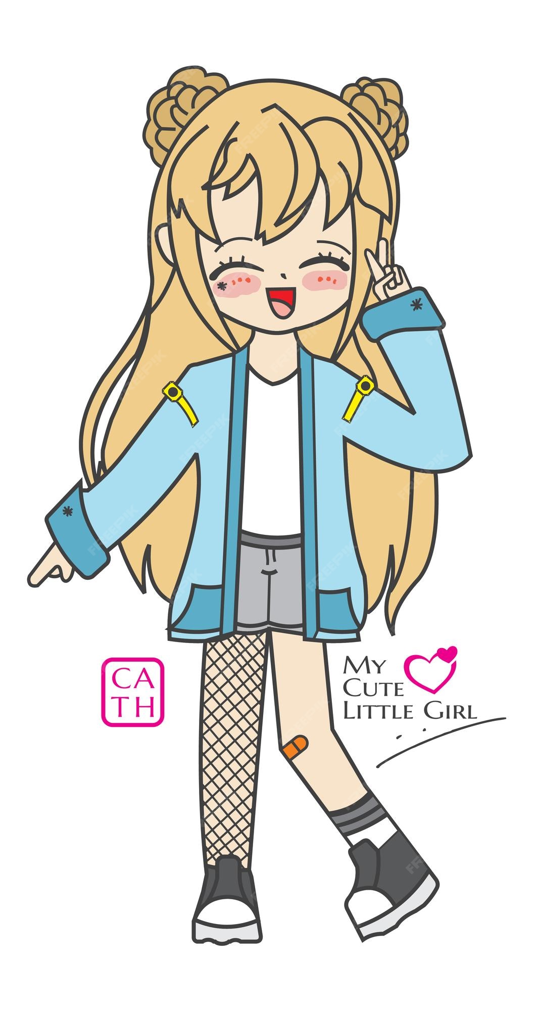 gacha life character cute