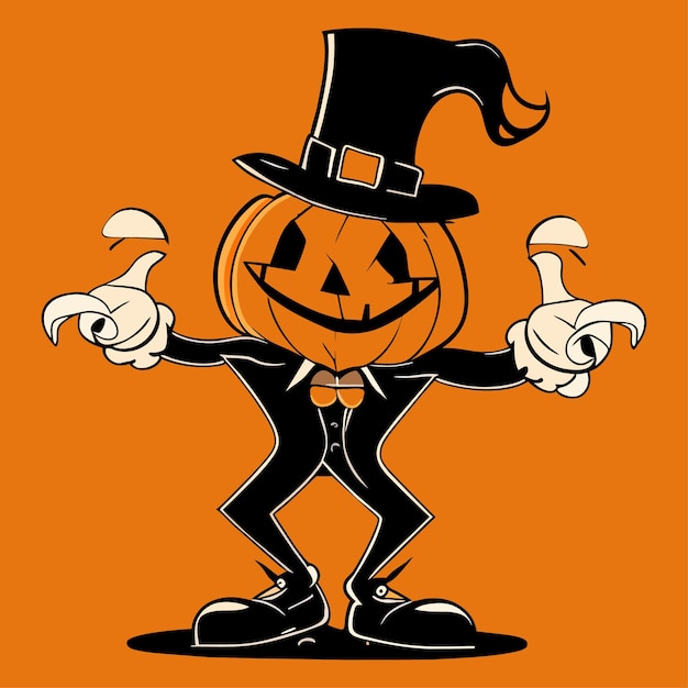 Vector cute halloween costume 10