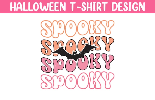 Cute Halloween t shirt vector illustration Halloween T Shirt Design Happy Halloween T shirt vector