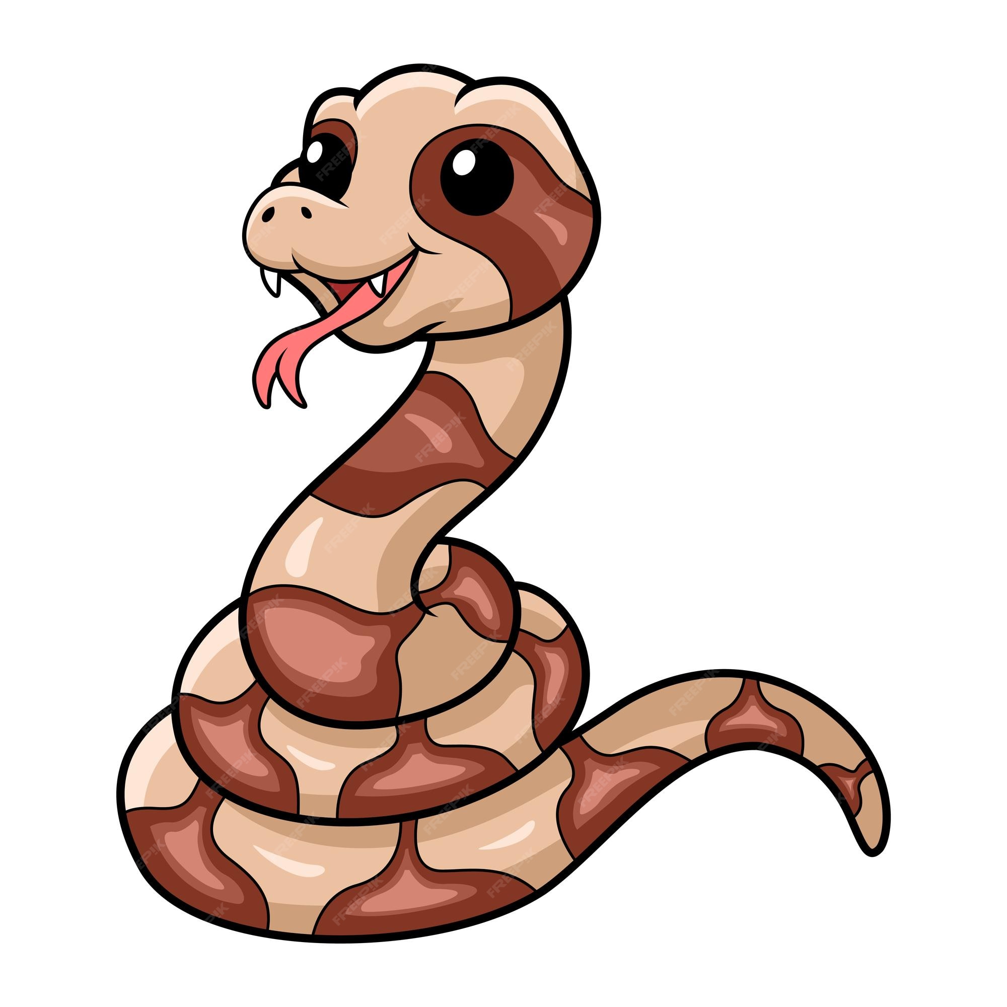 Copperhead snake 3d model. Free download.