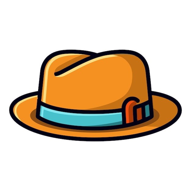 Premium Vector | Cute hat Man hat isolated on white background Cartoon hat