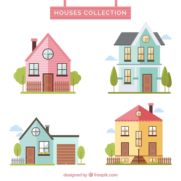 Cute houses collection