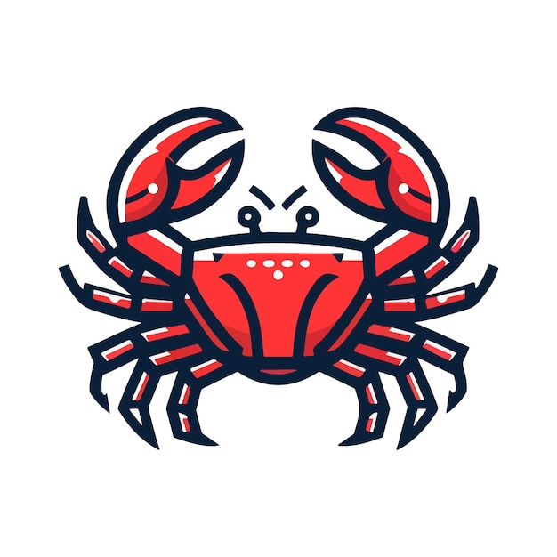 cute icon character crab