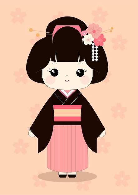 귀여운 일본 여자