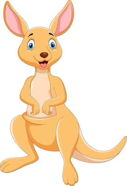 12 Cute Cartoon Kangaroos Gráfico por Webmark · Creative Fabrica