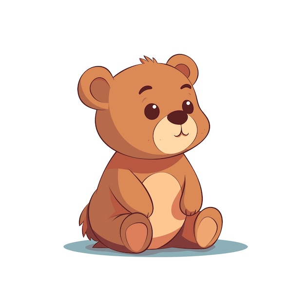 Cute kawaii bear