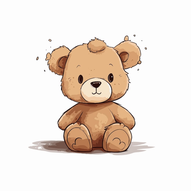 Cute kawaii bear