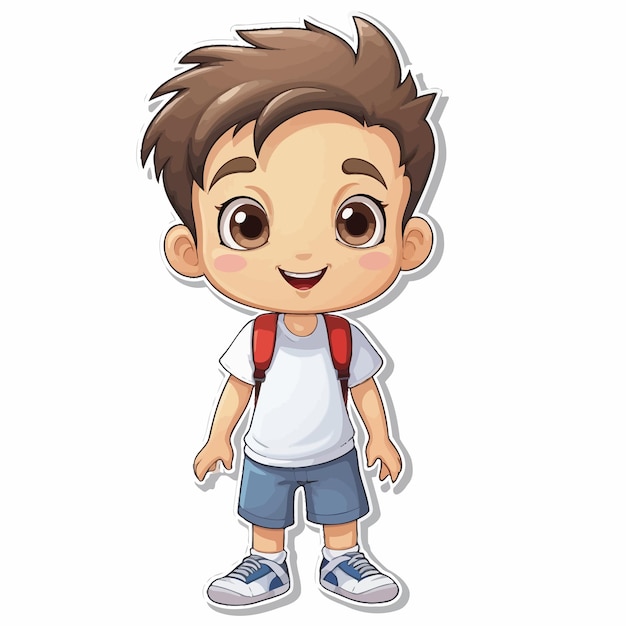 cute kid illustration