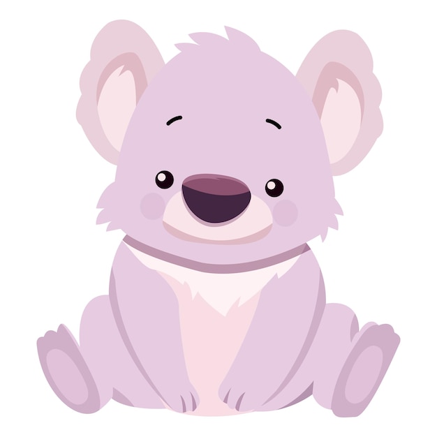 Cute Koala colorful Vector