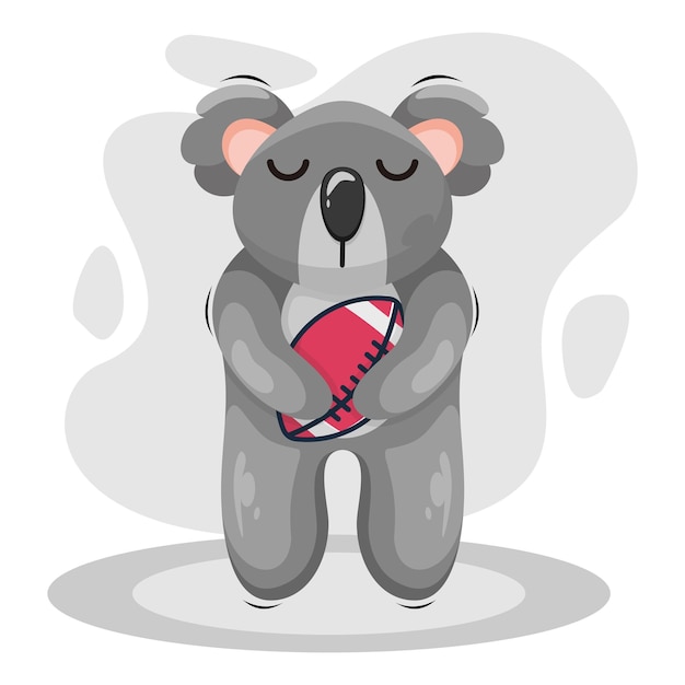 Cute koala illustration