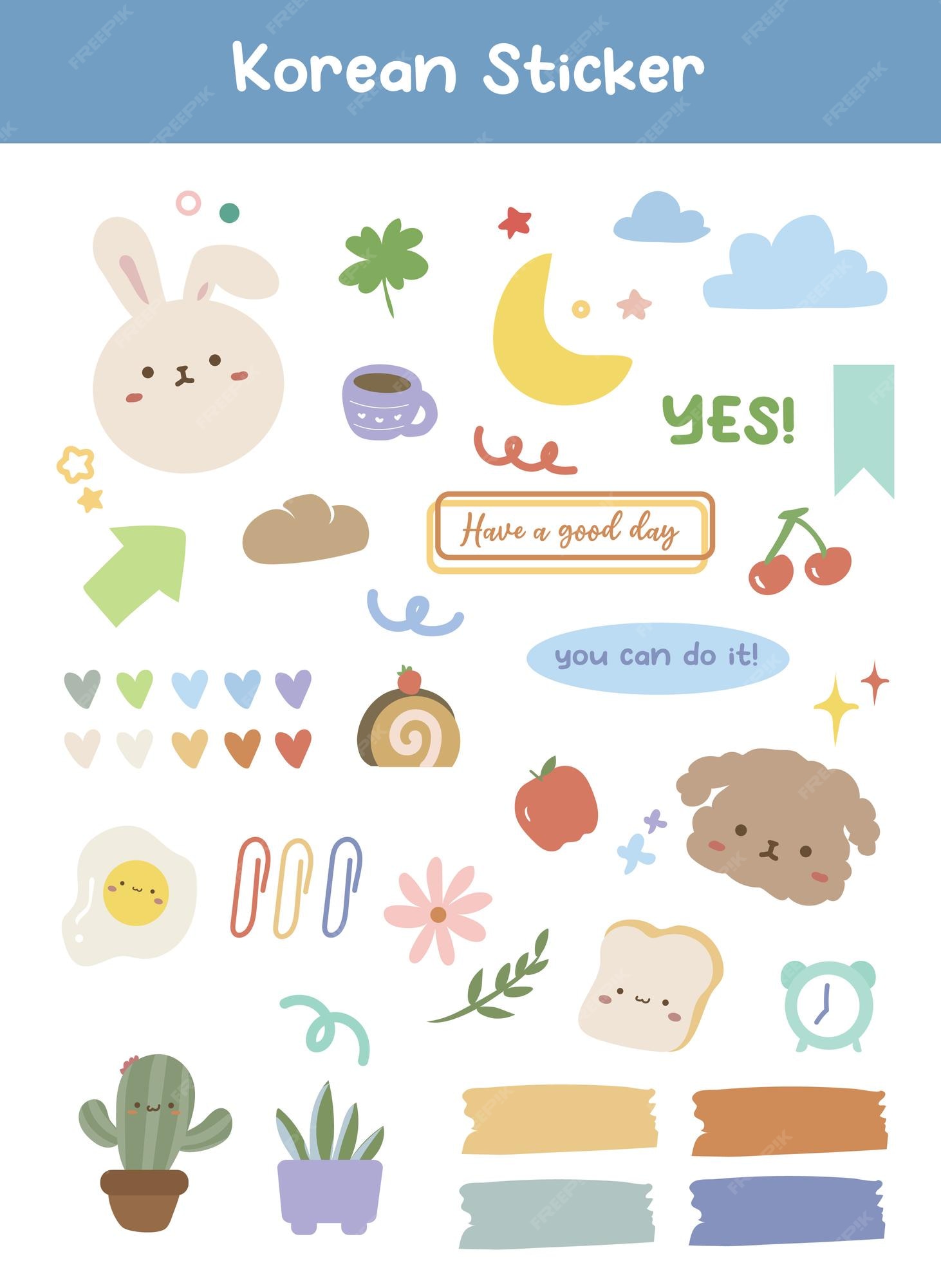 Korean expressions, Cute korean words, Line sticker