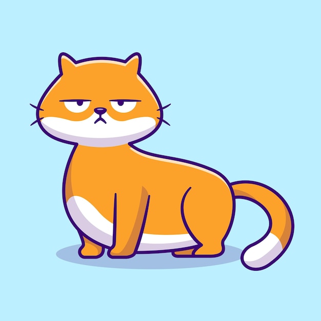 Animal, cat, cute, funny, lazy, lick icon - Download on Iconfinder