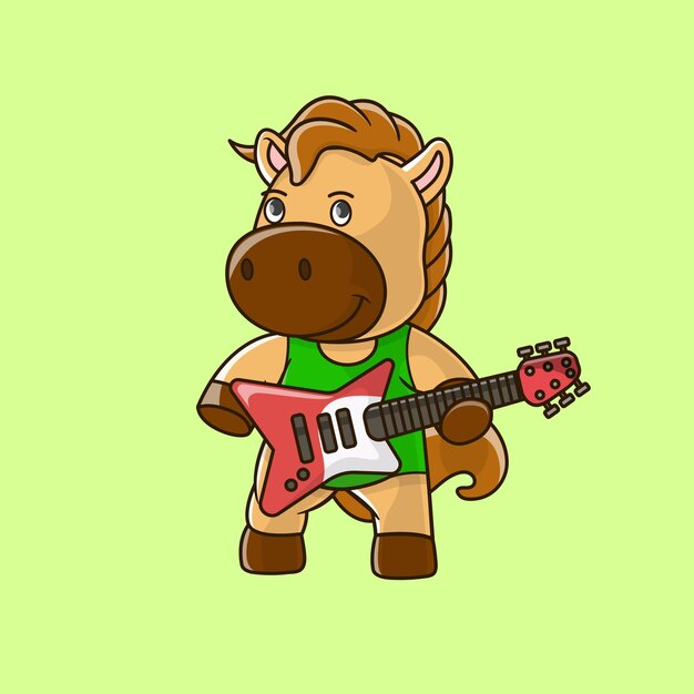 Vector cute lion logo design illustration