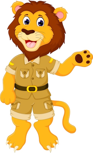 cute lion