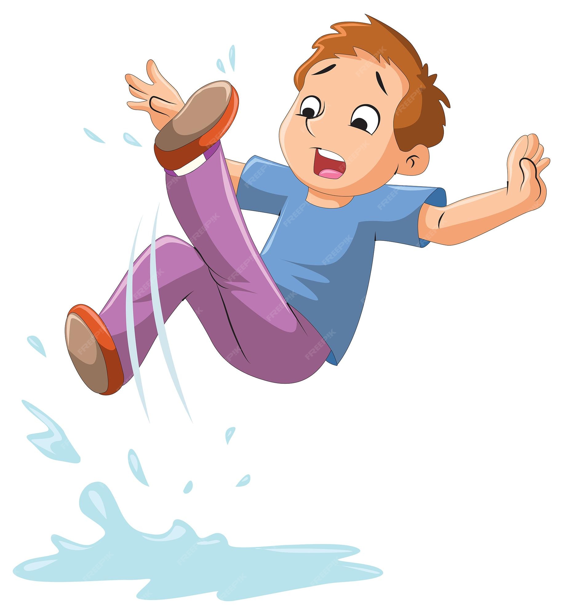 Someone Falling Clipart