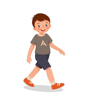 kids walking images