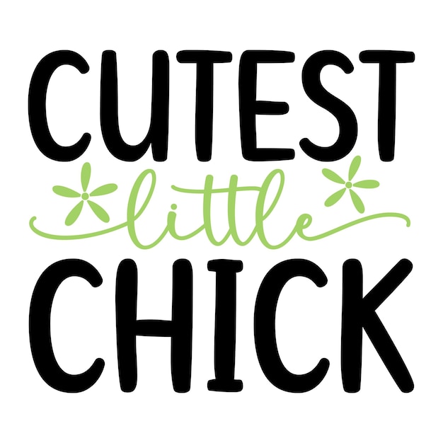 Cute little chick SVG